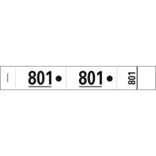 Carnet de 50 tickets vestiaires numérotés de 3 volets (dont 2 volets avec trous) - Format 20x3 cm - Blanc