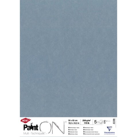 Paint'ON Denim paquet 5F 50x65cm 250g - Denim