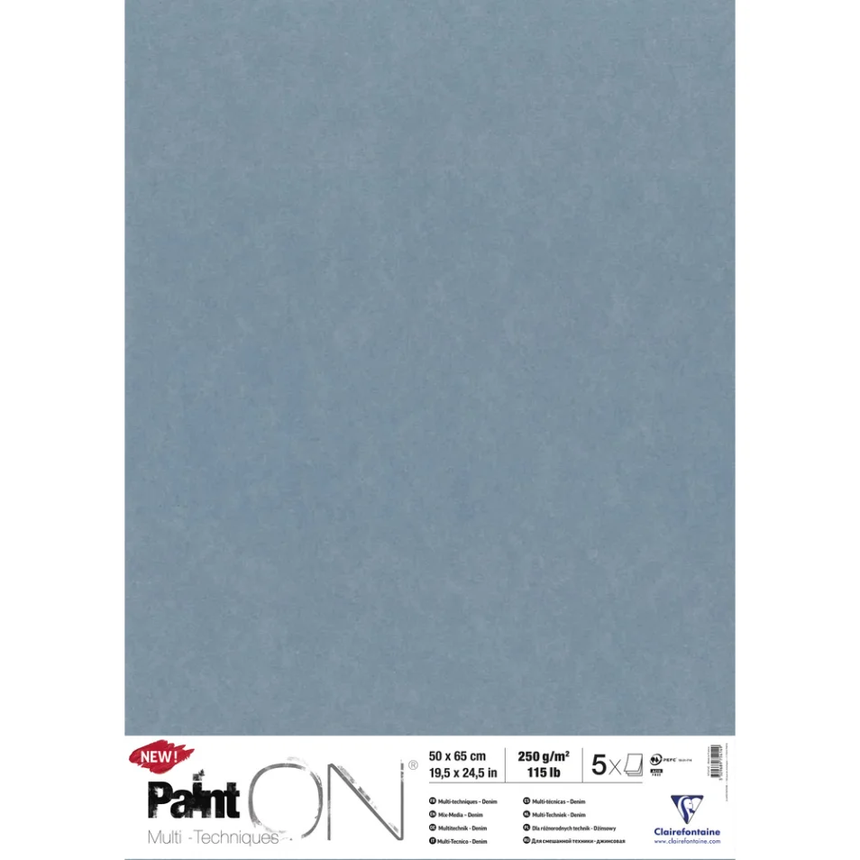 Bloc dessin A3 PaintOn Clairefontaine papier blanc 100% recyclé - Meilleur  prix