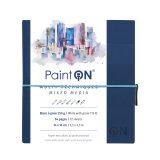 PaintON à Grain carnet cousu 32F 14x14cm 250g - Bleu nuit