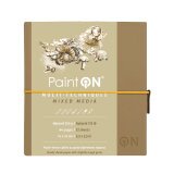 PaintON Naturel carnet cousu 32F 14x14cm 250g - Beige