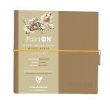 PaintON Naturel carnet cousu 32F 19x19cm 250g - Beige