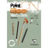 PaintON Vert de Gris bloc collé 30F A2 250g - Vert de gris