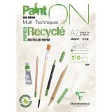 PaintON Recyclé bloc collé 30F A2 250g