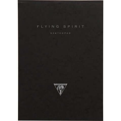 Flying Spirit bloc collé 50F A4 90g - Noir