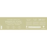 Papier Huile lin naturel paquet 10F 56x76cm 240g