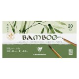 Bamboo bloc collé 2 côtés 20F 21x10,5cm 250g