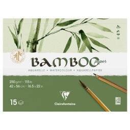 Bamboo bloc collé 2 côtés 15F 42x56cm 250g