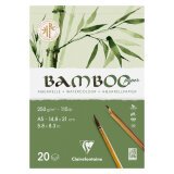 Bamboo bloc collé 1 côté 20F A5 250g