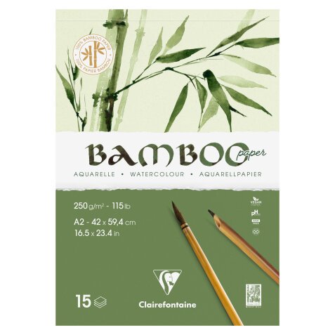 Bamboo bloc collé 1 côté 15F A2 250g