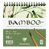 Bamboo bloc spiralé 15F 15x15cm 250g