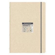 Kraft carnet piqué 20F A3 115g