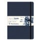 Alpha Lavis carnet cousu 40F A4 300g - Bleu