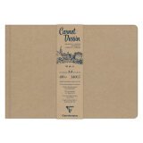 Carnet Dessin carnet cousu 40F A4 140g - Kraft