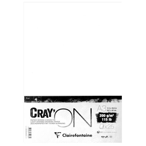 Cray'ON paquet 25F A3 200g