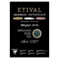 Etival Noir bloc collé 1 côté 15F A3 300g double grain