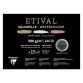 Etival Noir bloc collé 1 côté 15F 28x38cm 300g double grain