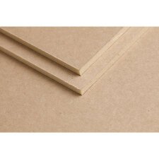 Carton Mousse Kraft 10 feuilles A4 5mm - Brun