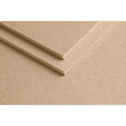 Carton Mousse Kraft 5 feuilles A2 5mm - Brun