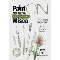 PaintON Misca bloc collé 15F A2 250g