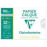 Papier Calque pochette 12F A4 90/95g