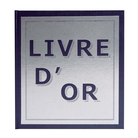 Exacompta Precious 'Livre D'Or' Guestbook (French Language Product) - Assorted designs