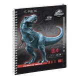 Cahier de textes Jurassic World T-rex 17 x 22 cm - Visuel