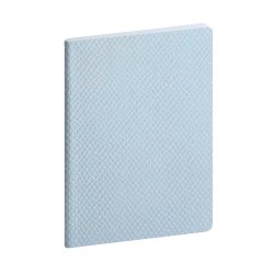 Notebook Ariel gelijnd en dots 30 blad 10,5 x 15 cm - Blauw