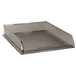 LETTER TRAY B4 grey transparent - Transparent grey