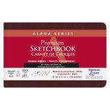 Alpha Series carnet souple 46F 14x8,9cm 150g - Blanc