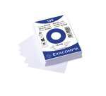 Fiches bristol, A7, uni, blanc