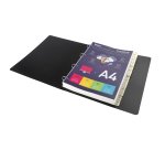 Intercalaire A4 carte lustrée Exacompta 26 onglets alphabétiques ivoire - 1 jeu