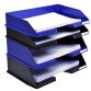 Letter tray MAXI-COMBO landscape nightbl - Night blue