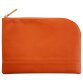 Rhodiarama pochette zippée en simili cuir - taille M (16x22 cm) - Tangerine