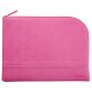 Rhodiarama pochette zippée en simili cuir - taille L (21x28 cm) - Fuchsia