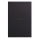 White Maya pad A4+ 50 feuilles uni 120 g - Noir