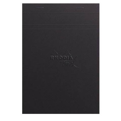 Grey Maya pad A5 50 feuilles uni 120 g - Noir