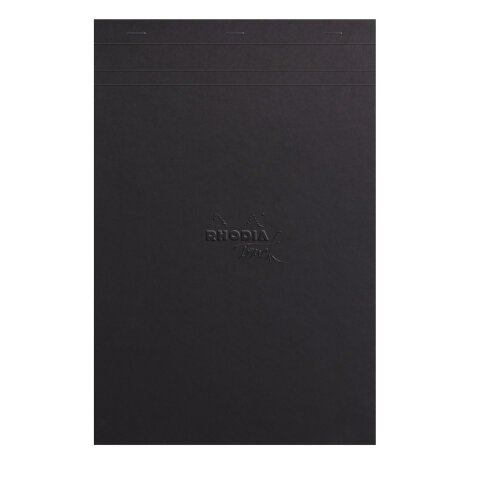 Grey Maya pad A4+ 50 feuilles uni 120 g - Noir