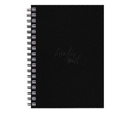 Rhodia Touch Watercolor Book, papier grain fin 100% coton 300g - A5 portrait, 40 pages - Noir