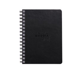 Rhodia Touch Mixed Media Book, papier Paint'On extra-blanc 250g - A6 portrait, 64 pages - Noir