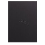 Rhodia Touch Mixed Media Pad, papier Paint'On extra-blanc 250g - A5 portrait, 20 feuillets - Noir