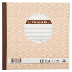 Le Dauphin Book for Deliveries 50 Duplicates, 210x210 - Oat
