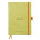 Rhodiarama Goalbook souple A5 240 pages dot papier blanc 90g - Anis