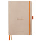 Rhodiarama Goalbook souple A5 240 pages dot papier ivoire 90g - Touche de rose