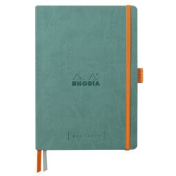 Rhodiarama Goalbook souple A5 240 pages dot papier ivoire 90g - Eau