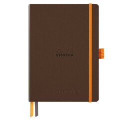 Rhodiarama Goalbook souple A5 240 pages dot papier ivoire 90g - Bronze