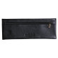 Rhodia ePURE trousse plate cuir véritable 22x8,5 cm - Noir