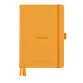 Rhodiarama Goalbook rembordé rigide A5 240 pages dot papier blanc 90g - Orange