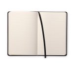 Carnet Webnotebook Rhodiarama noir 14,8 x 21 cm fermeture élastique ligné -192 pages