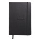 Webnotebook A5 192 pages dot papier ivoire 90g fermeture élastique - Noir